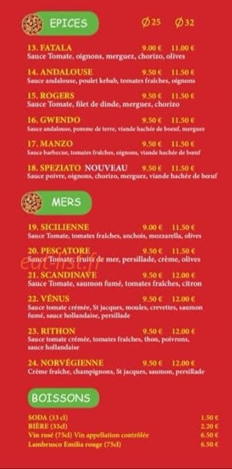 Le repas malin — carte page 2
