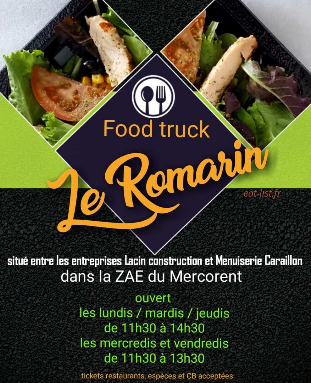 Le Romarin — carte page 1