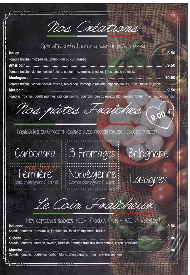 Le Rond Point — carte page 3