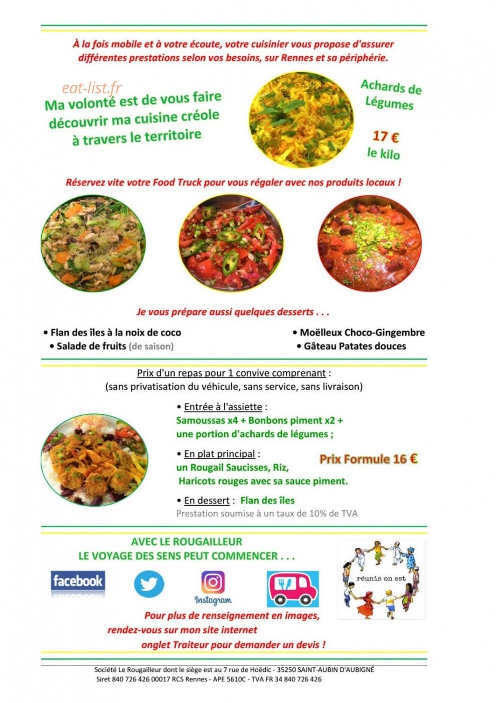 Le Rougailleur — carte page 2