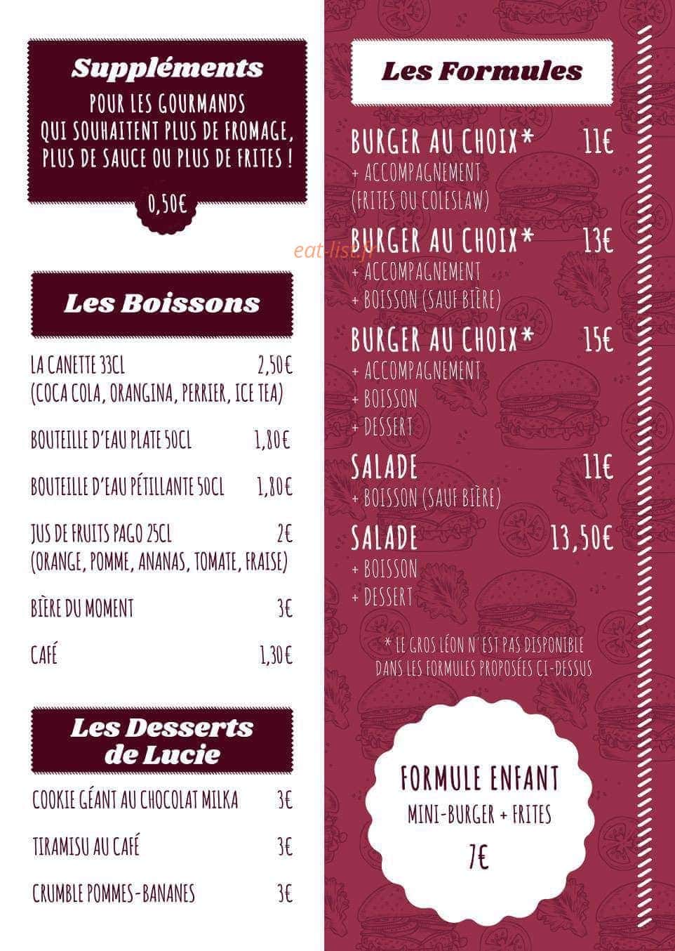 Le Truck à Pierrot — carte page 2