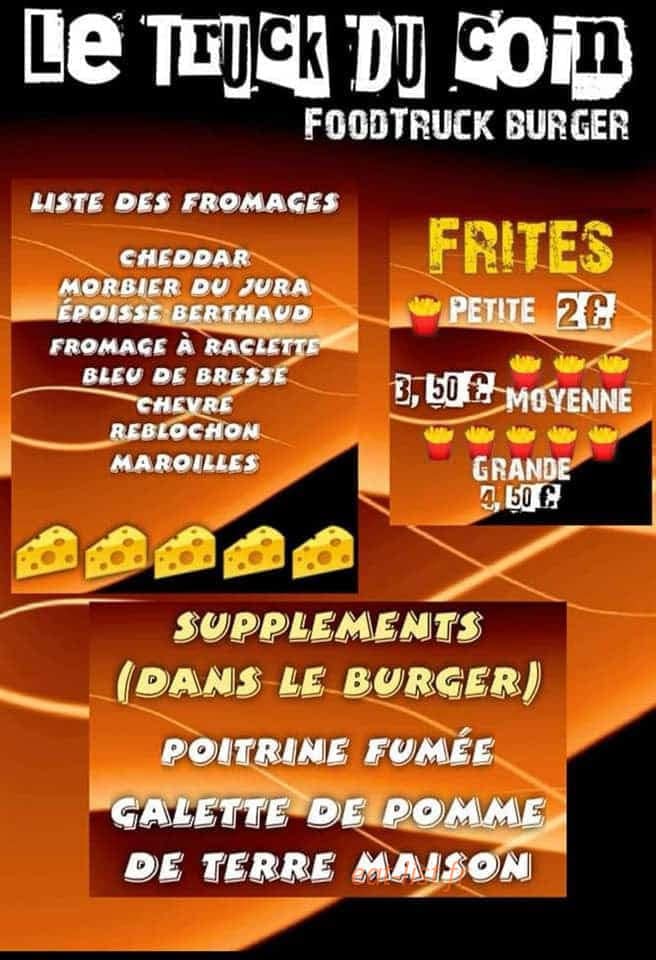 Le Truck Du Coin — carte page 1