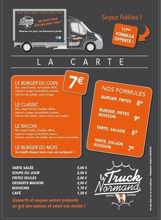 Le Truck Normand — carte page 1