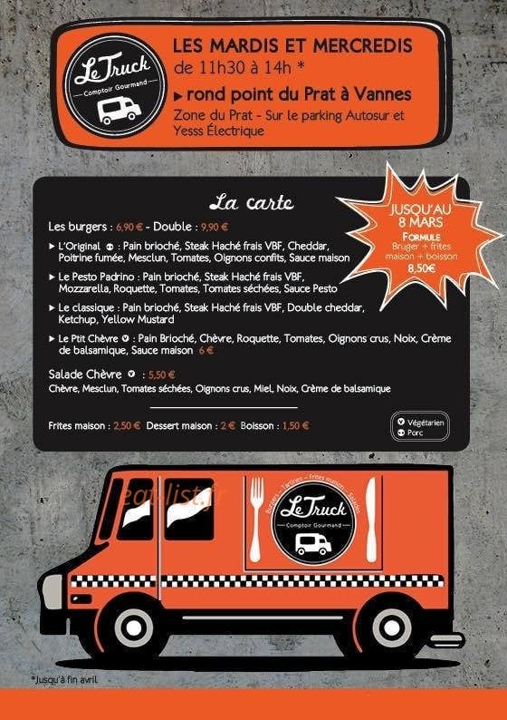 Le Truck — carte page 1