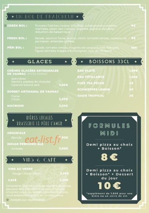 Le Tube — carte page 2