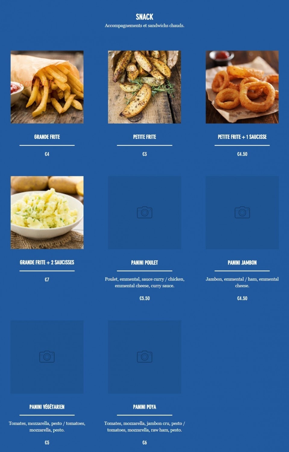 Le Val'Horse Inn — carte page 2