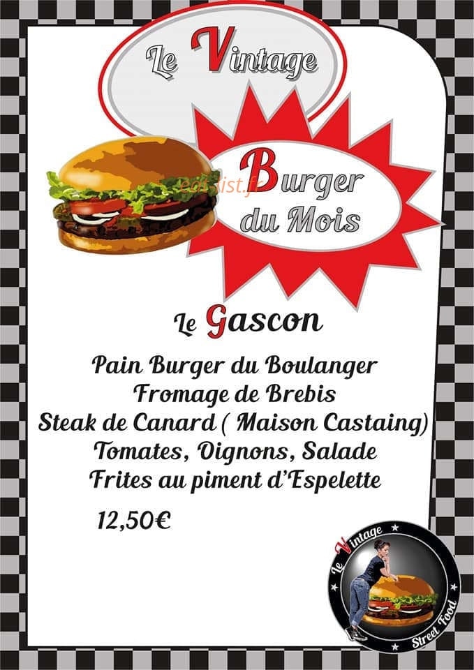 Le vintage — carte page 2
