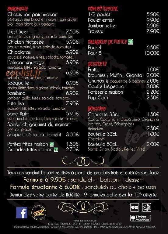 Le W — carte page 2
