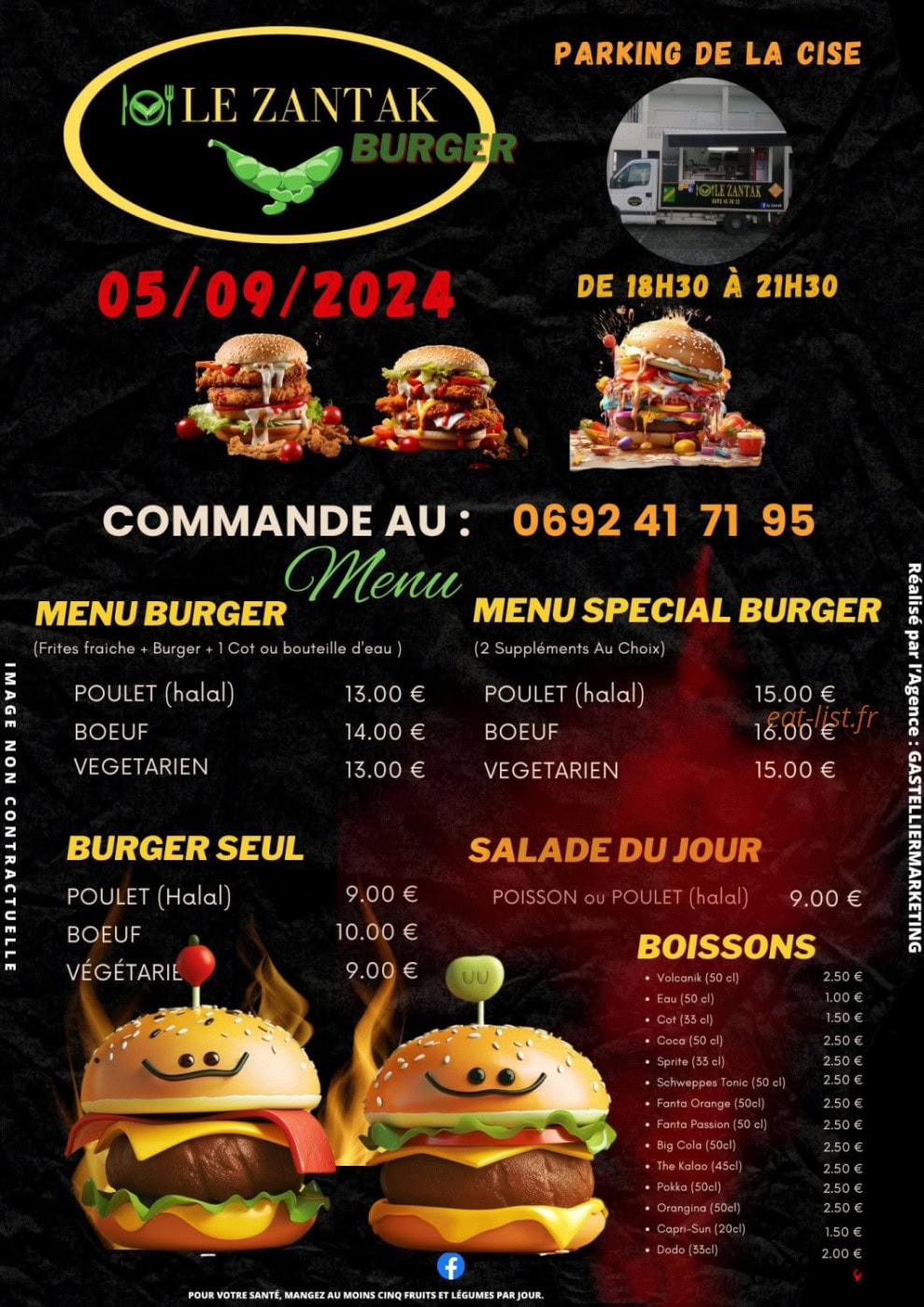 Le Zantak — carte page 1