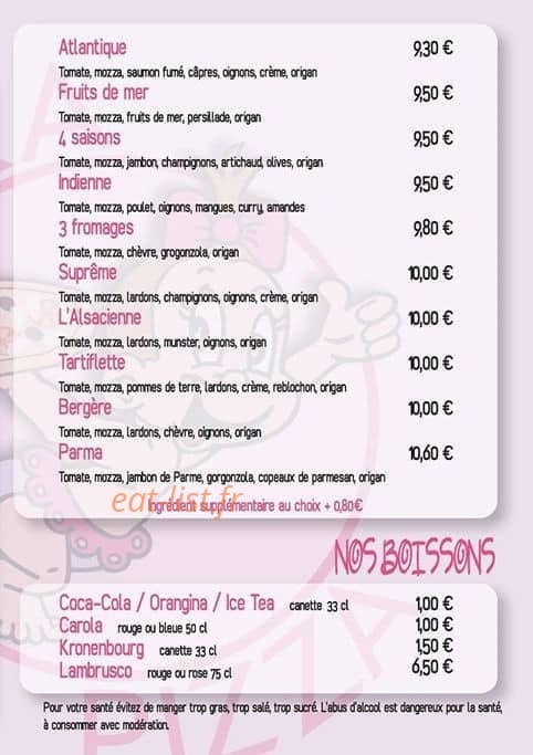 Léa Pizza - Food Truck à Roggenhouse, Baldersheim, Riedisheim - menu et ...