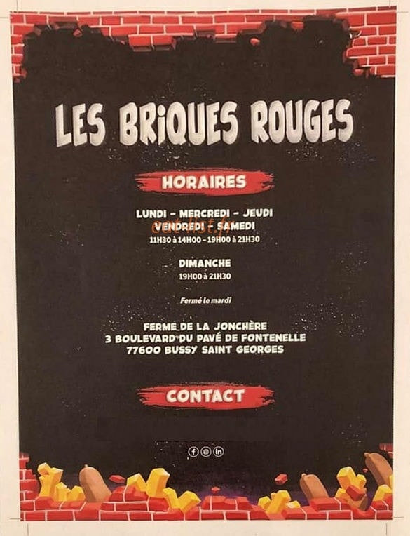 Les Briques Rouges — carte page 4