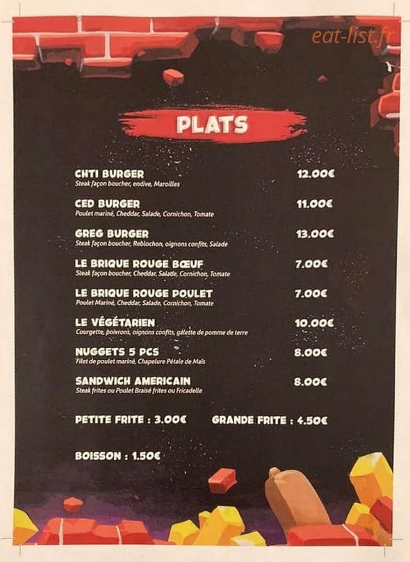 Les Briques Rouges — carte page 3