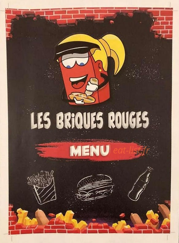 Les Briques Rouges — carte page 1
