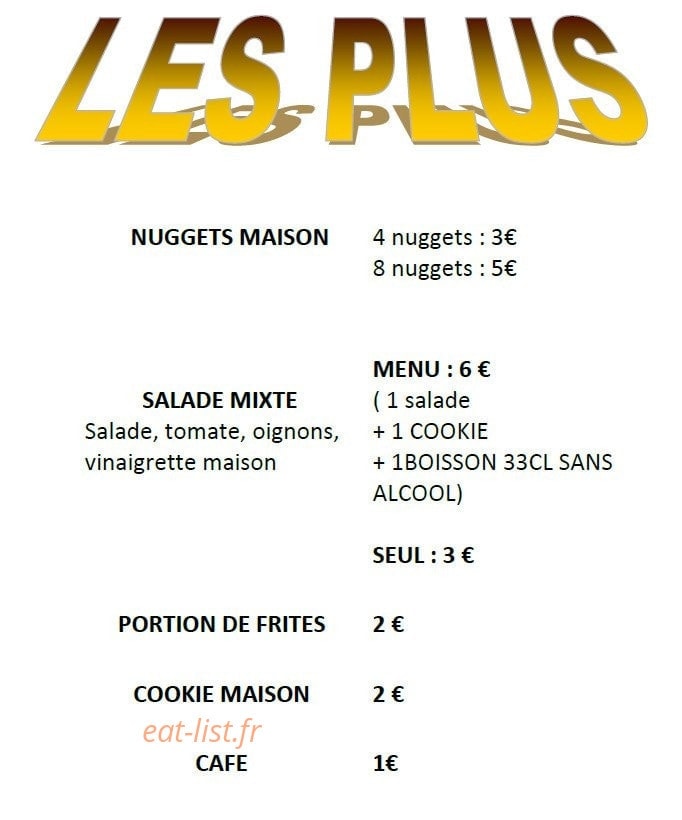 Les Burgers Du Lauragais — carte page 3