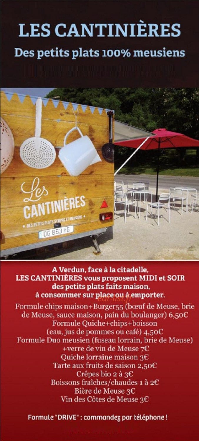 Les Cantinières — carte page 1
