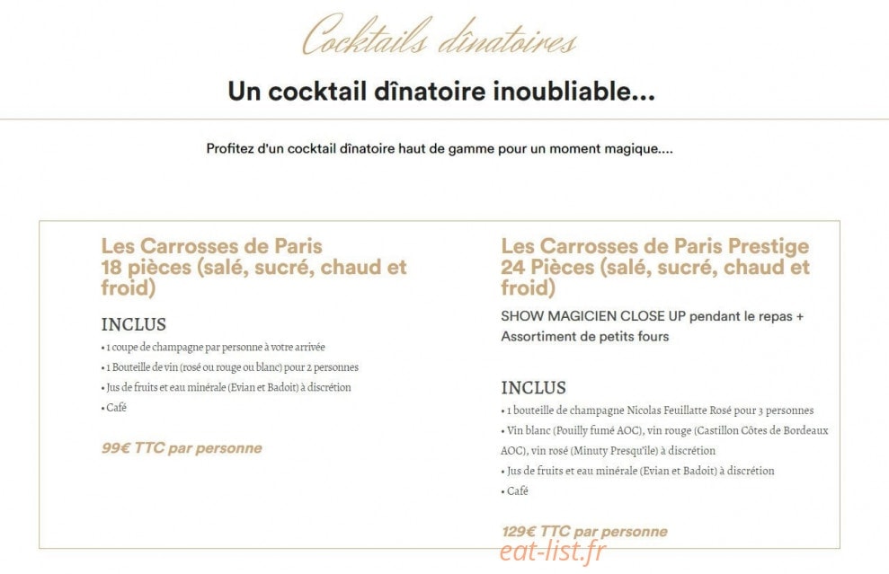 Les Carrosses de Paris — carte page 3