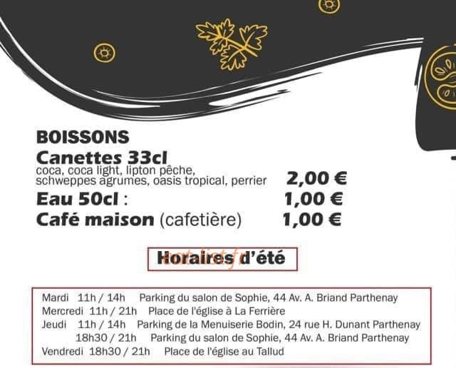 Les crêpes d'Isa — carte page 3