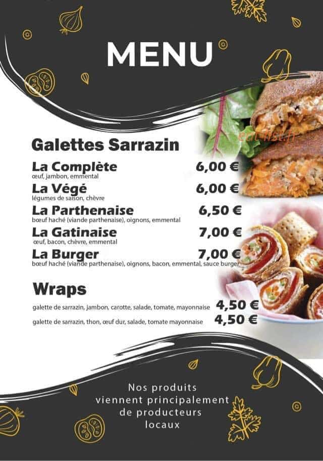 Les crêpes d'Isa — carte page 2