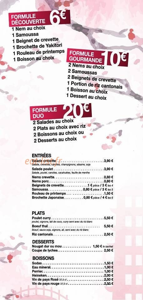 Les Délices de Jess — carte page 2