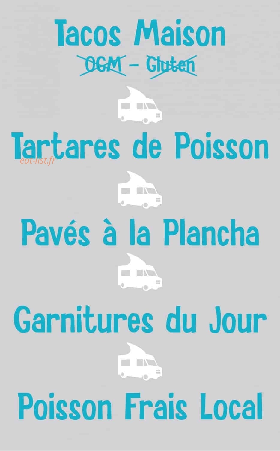 Carte et menu de Les Dents De La Mer à Baie Mahault — Les prestations