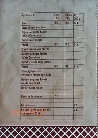 Les Foodies de Buffet et Compagnie — carte page 2