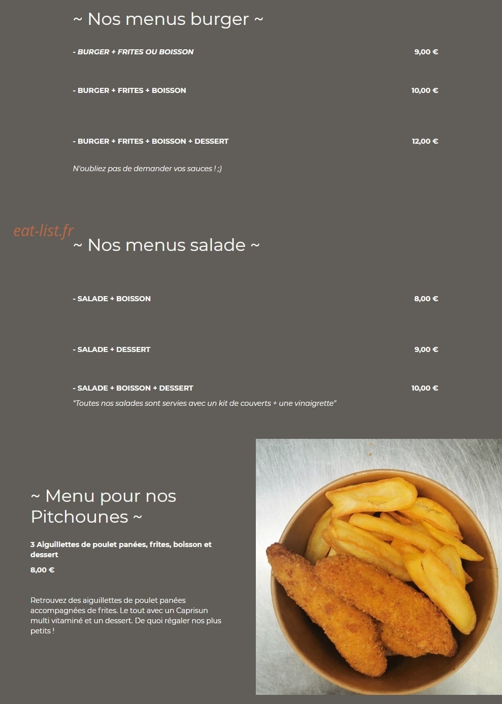Les fous de truck — carte page 1