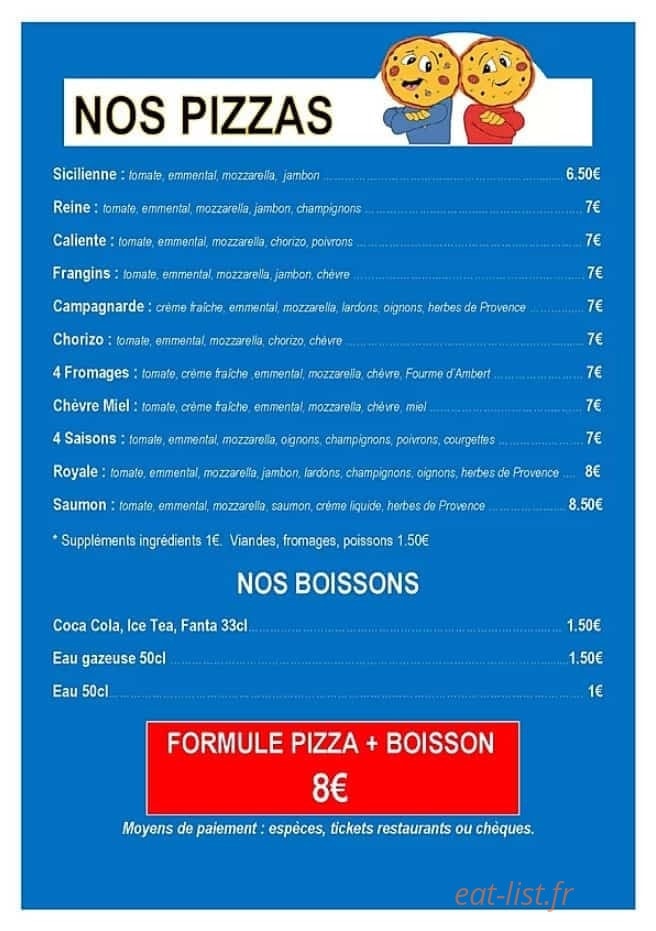 Les Frangins — carte page 2
