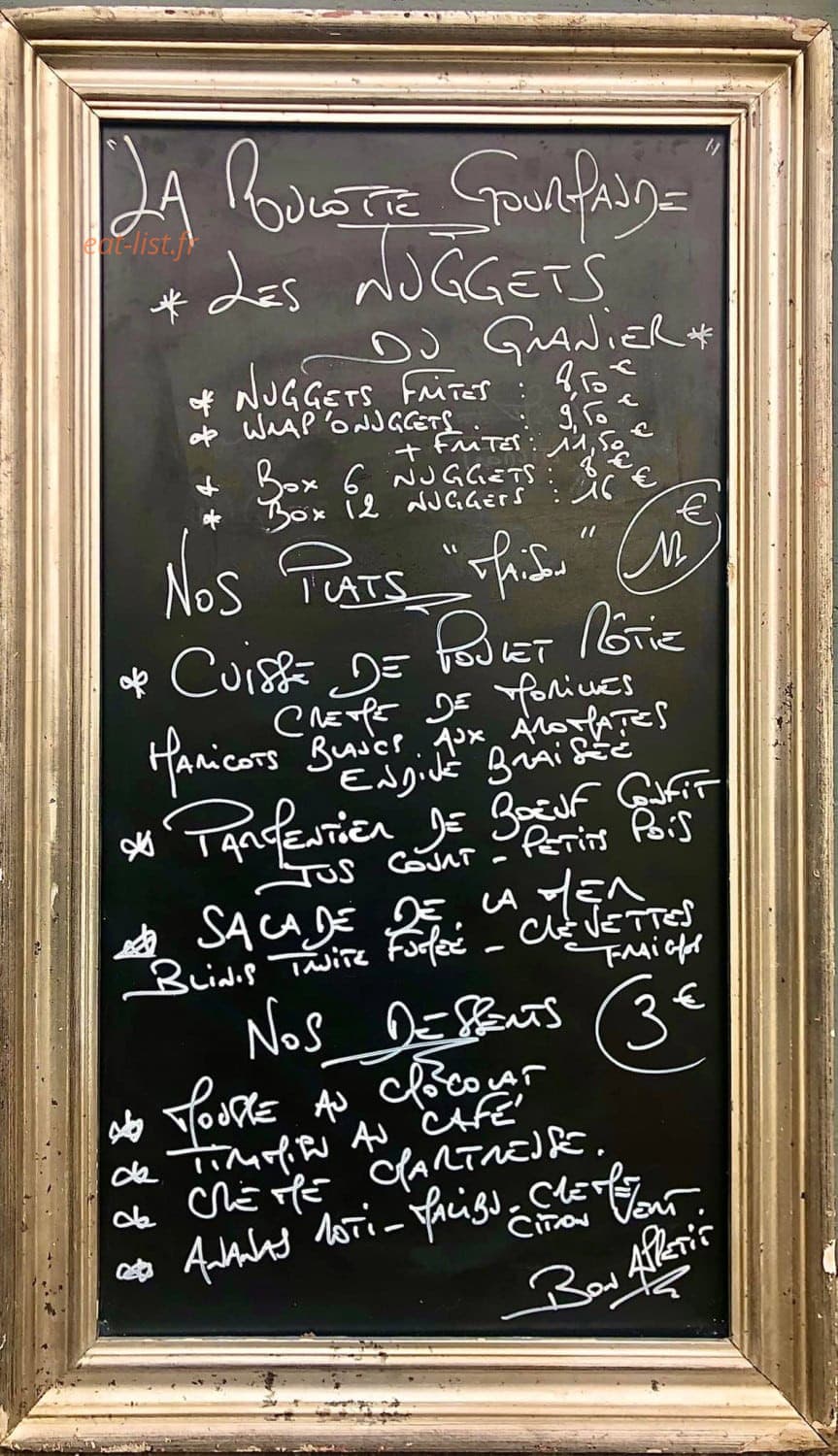 Les Nuggets du Granier — carte page 1