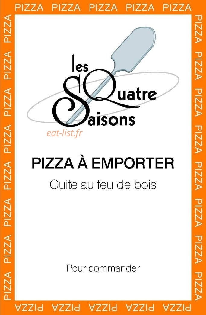 Les Quatre Saisons — carte page 1