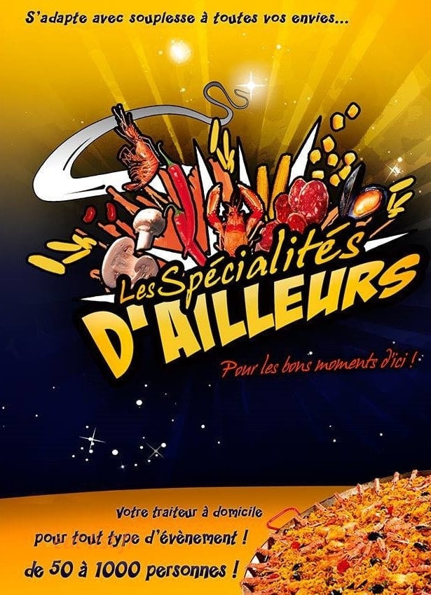 Les Spécialités d'ailleurs — carte page 1