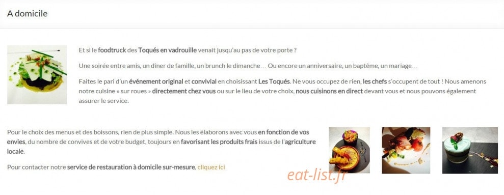 Les Toqués en vadrouille — carte page 2