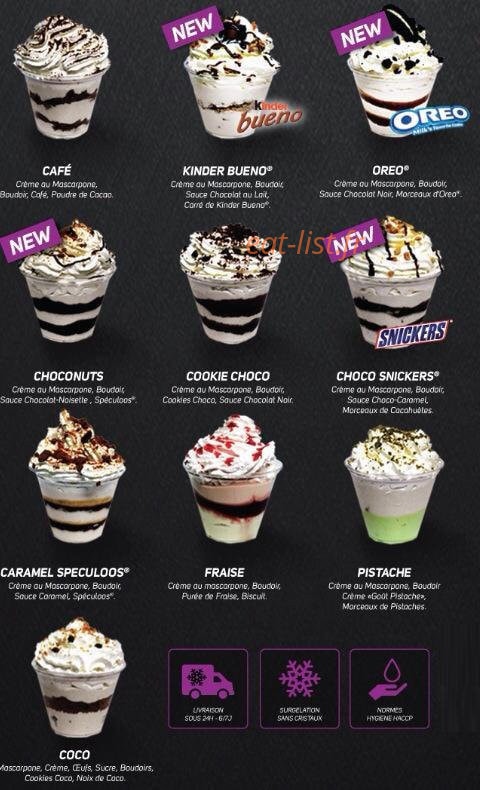 Let's food — carte page 3