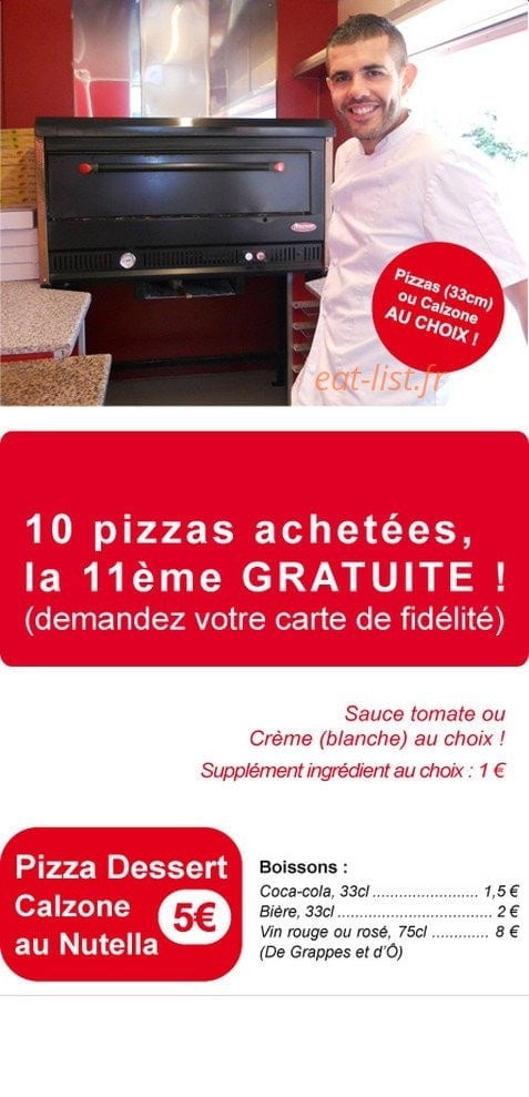 Lironi pizza — carte page 2