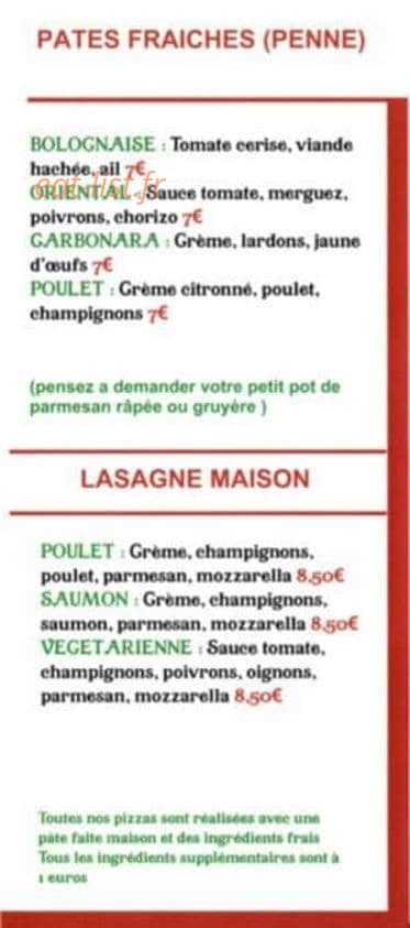 Little Pizza — carte page 4