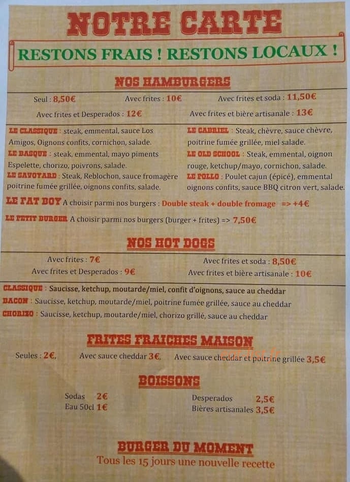 Los Amigos by Despé — carte page 1