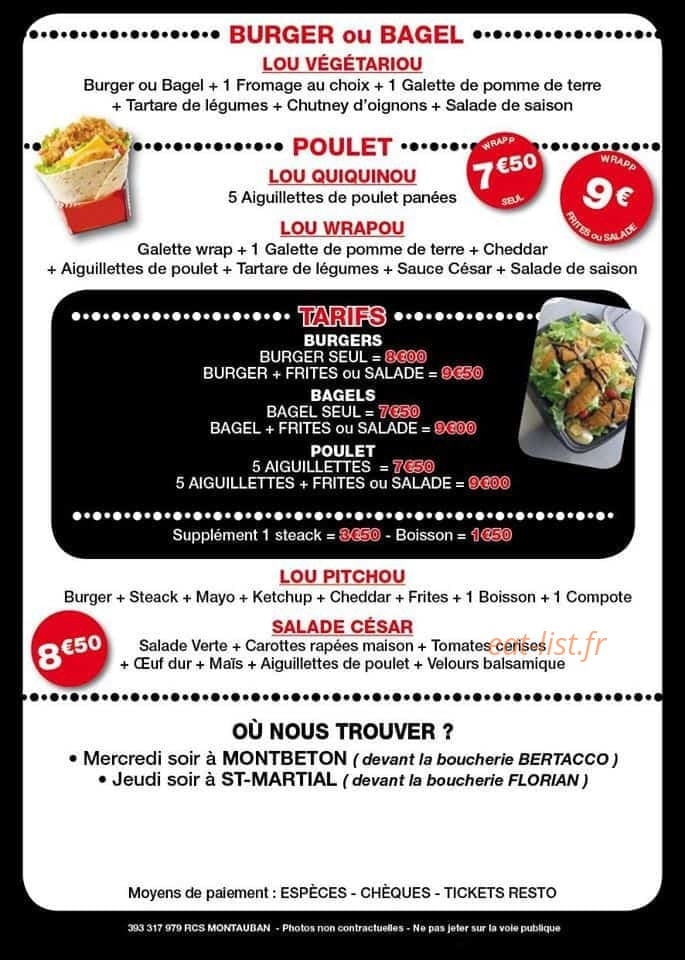Lou Régalou — carte page 2