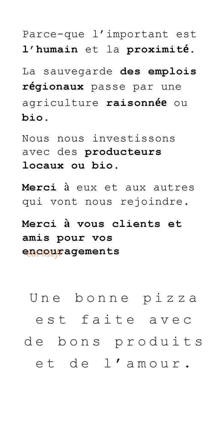 Louis la Pizza — carte page 6