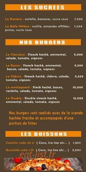 Ludi Pizza — carte page 3