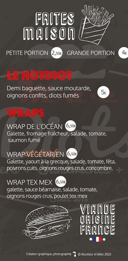 M.a.c Diots — carte page 1