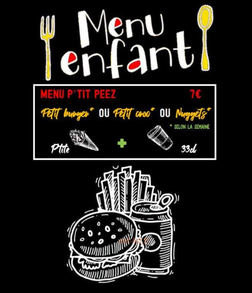 M Burger — carte page 4