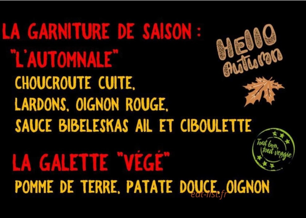 M Burger — carte page 3
