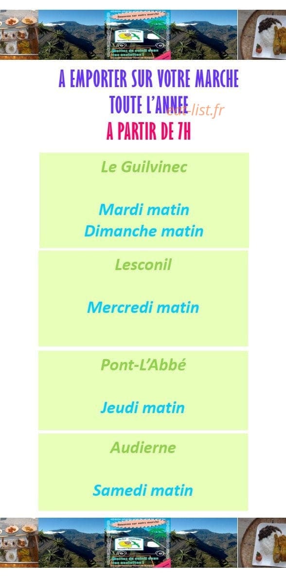 M'île Saveurs — carte page 6