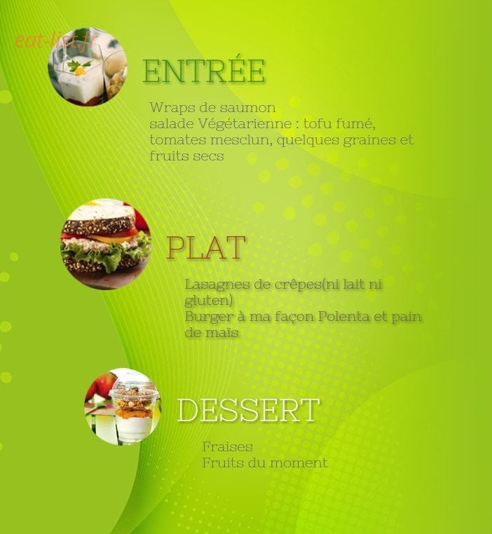 Ma Cantine Gourmande — carte page 1