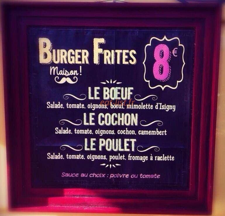 Ma cuisine qui roule Patoch — carte page 1