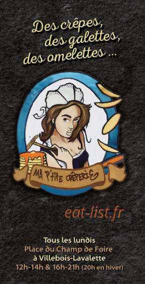Ma P'tite Crêperie — carte page 1