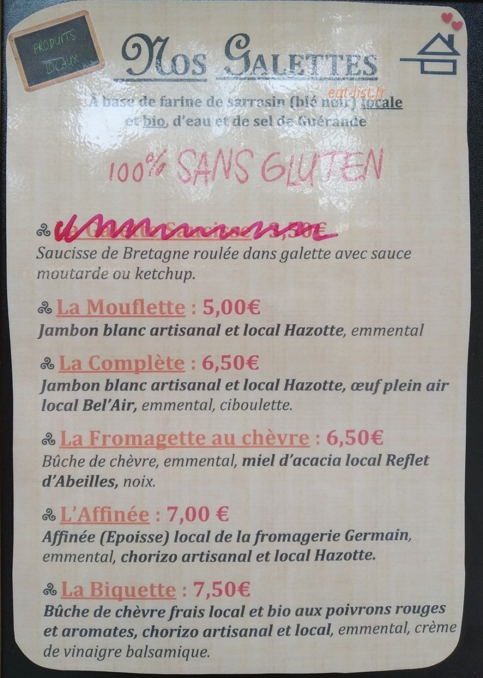 Mademois'Elle Suzette — carte page 2