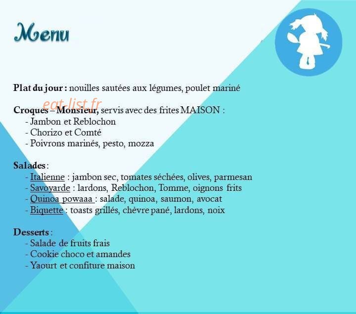 Mademoiselle Nicole — carte page 1