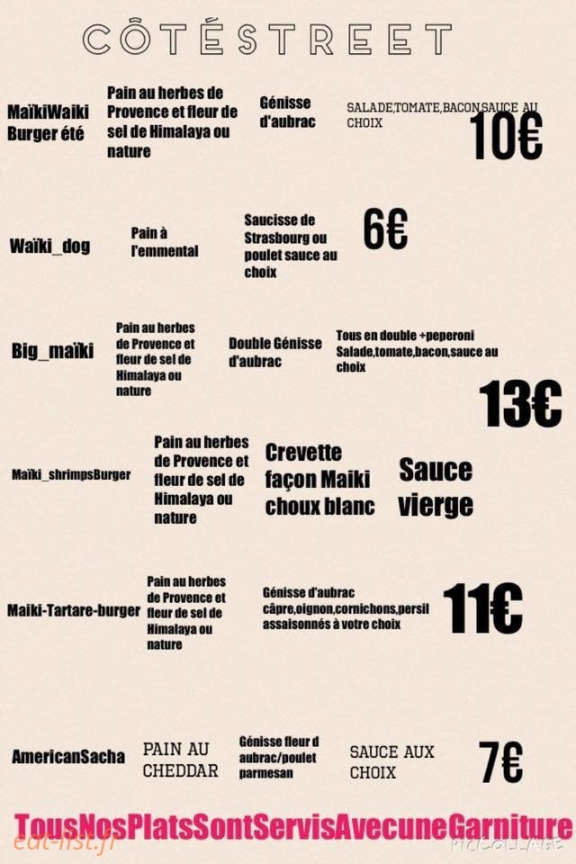 Maiki Waiki — carte page 2