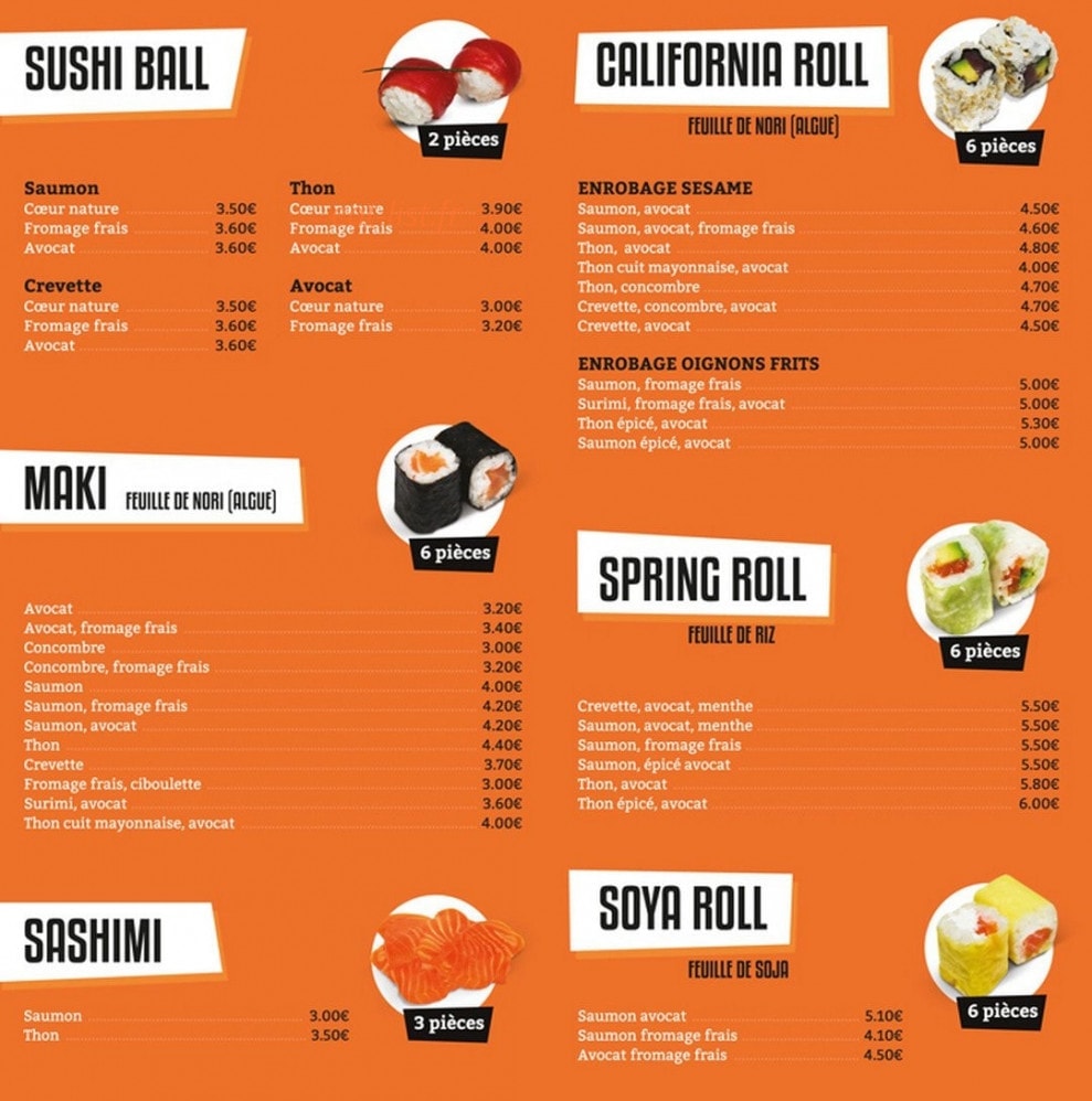 Maki & co — carte page 3