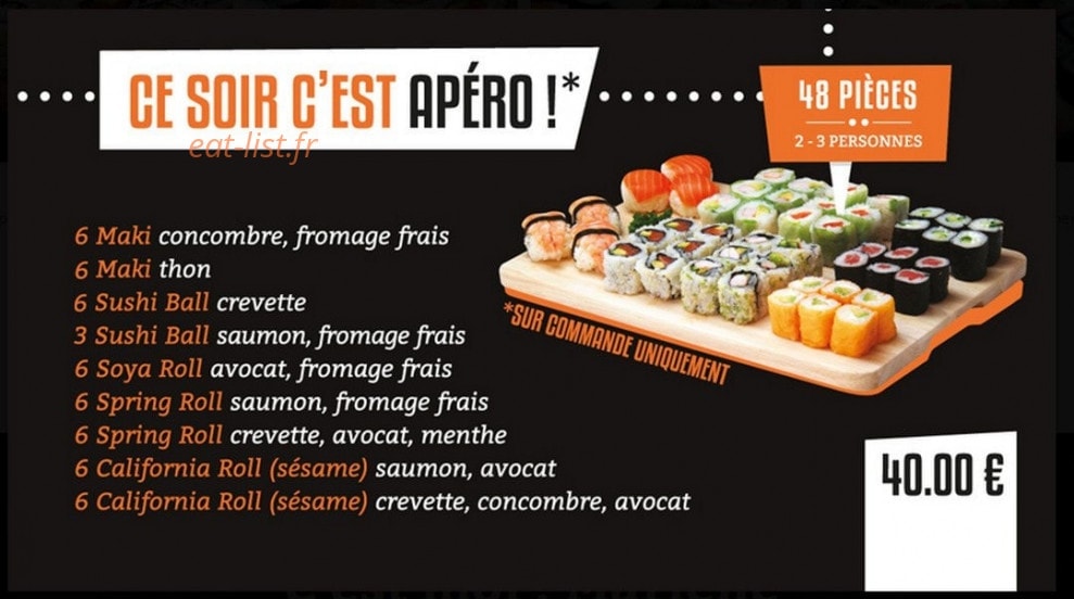 Maki & co — carte page 2